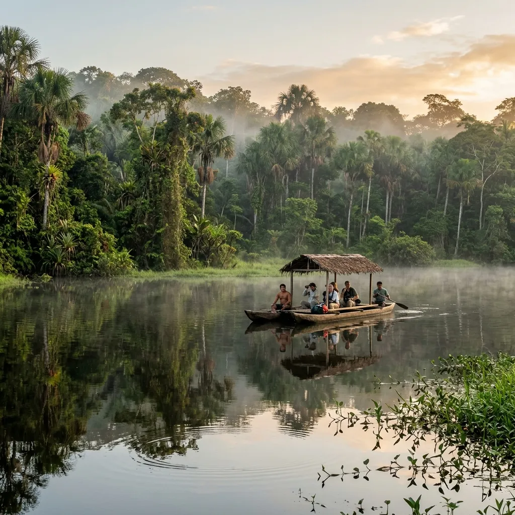 Amazonian Oxbow Lakes: Aquatic Avifauna and Canoe Safaris in Manu
